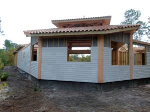 construction d'une maison bois