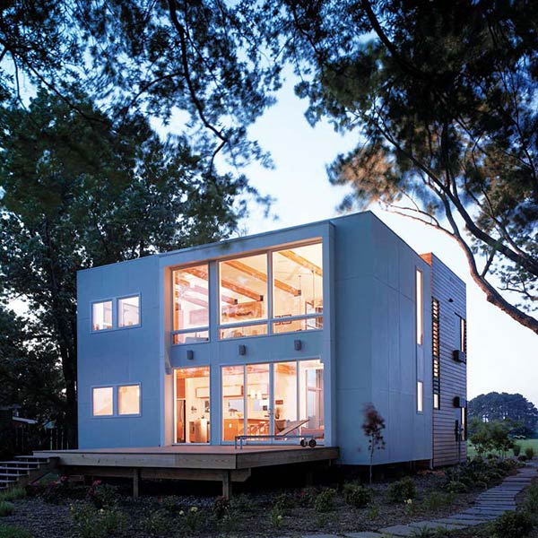 maison bois Watershack conçu par Studio Twenty Seven Architecture