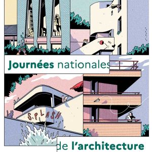 L'affiche des journées nationales de l'architecture 2021