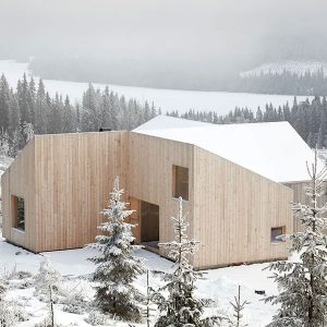 maison bois Mylla Hytte © Bruce Damonte